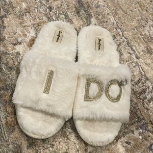 Dearfoams I Do Slipper Slides